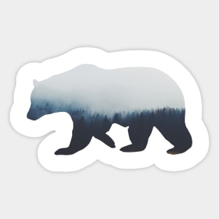 Forest Bear Sticker